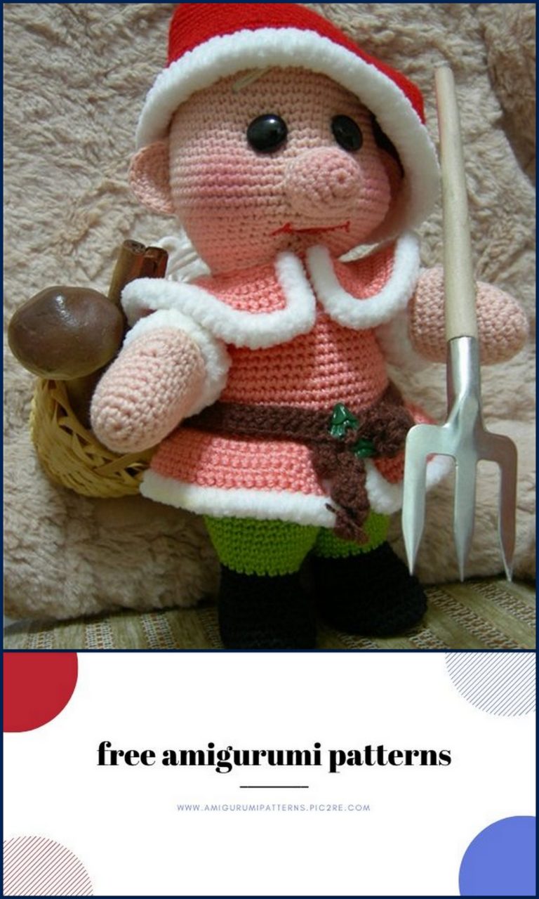Amigurumi Gnome Free Crochet Pattern