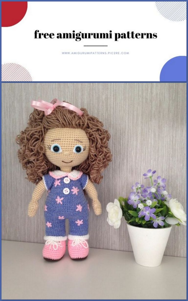 Amigurumi Cute Doll Free Crochet Pattern