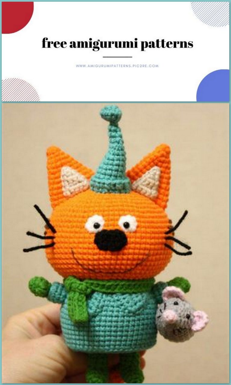 Amigurumi Kitten Free Crochet Pattern