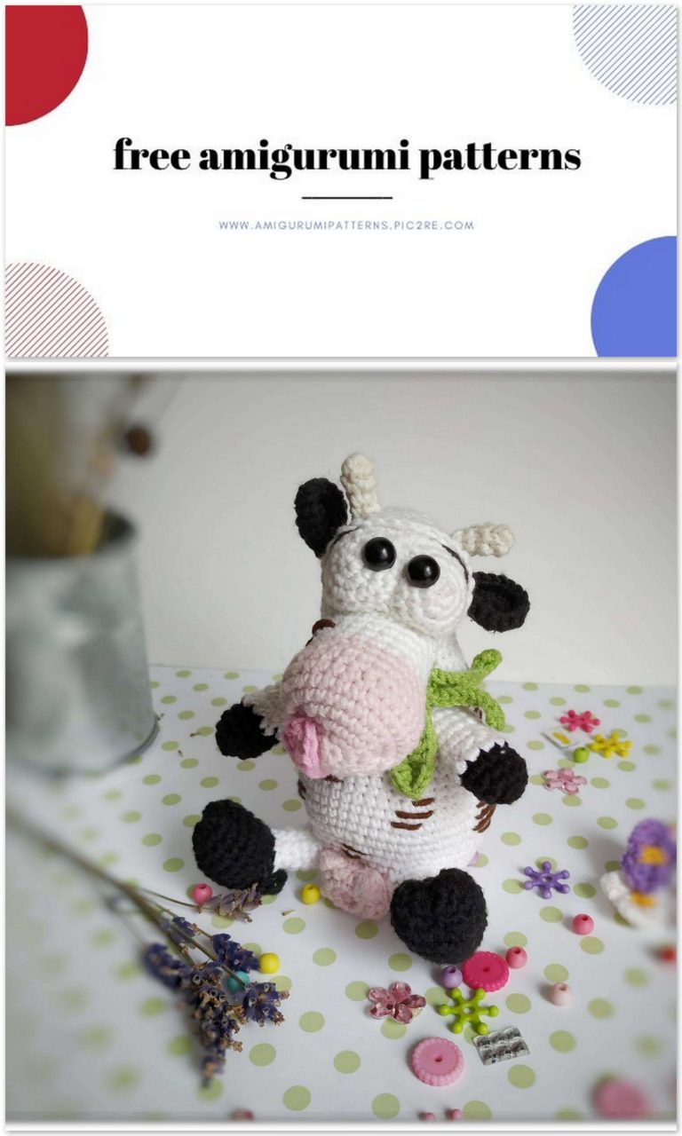 Amigurumi Tina Cow Free Crochet Pattern