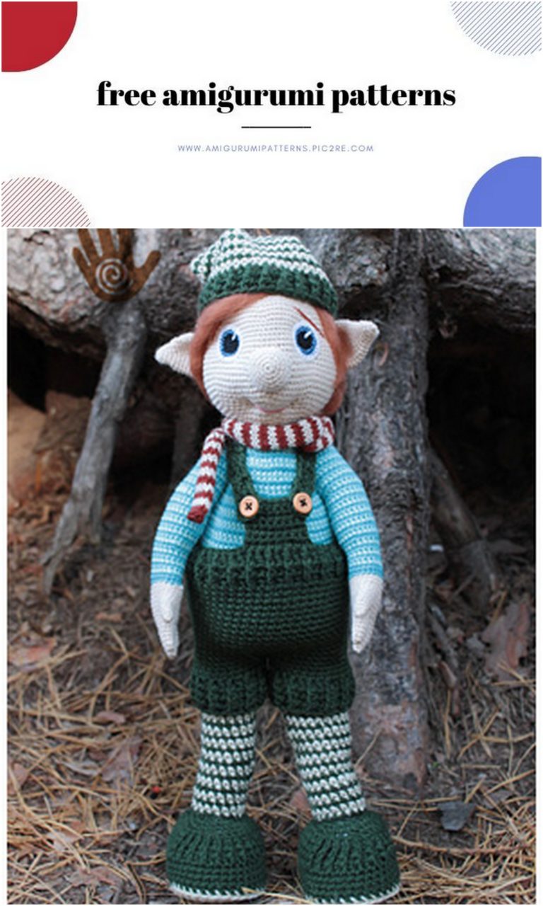 Amigurumi Gnome Tilk Free Crochet Pattern