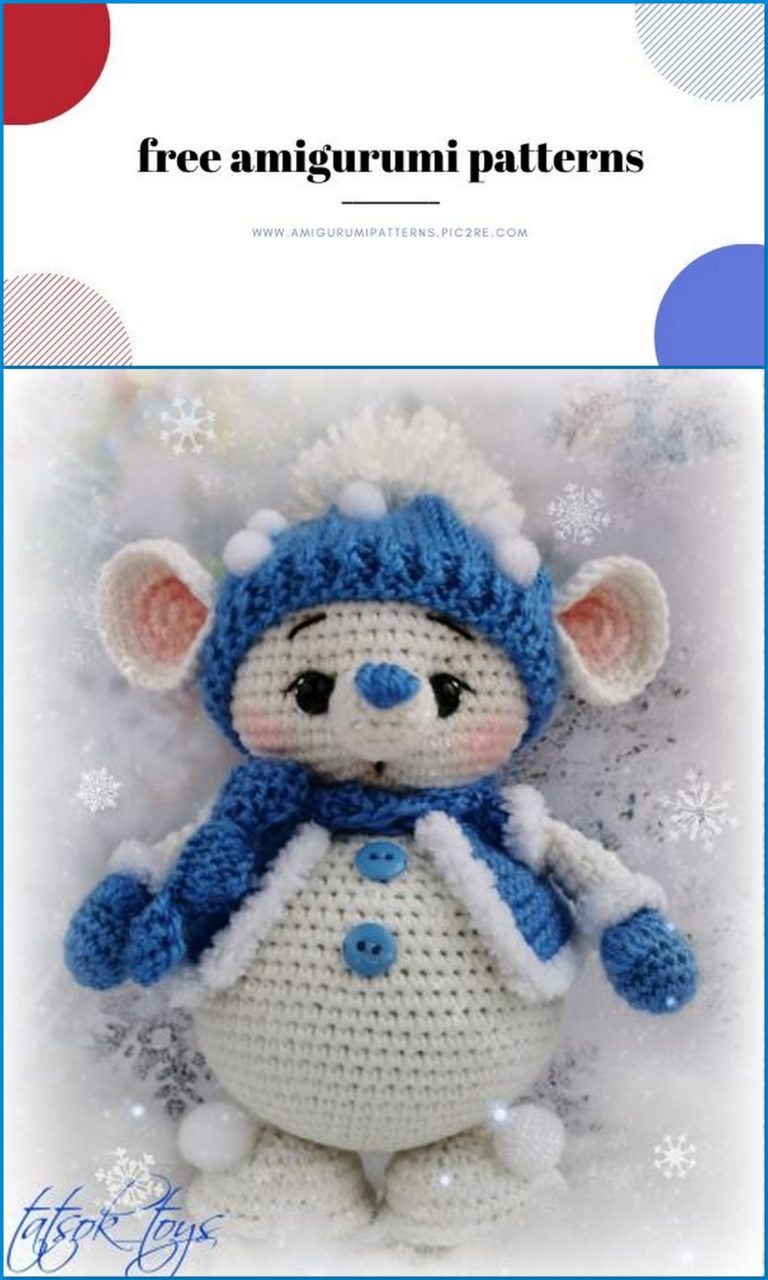 Amigurumi Snow Maidens Free Crochet Pattern