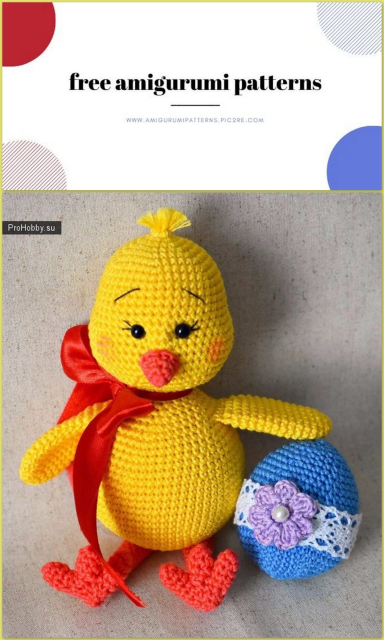 Amigurumi Chick And Egg Free Crochet Pattern