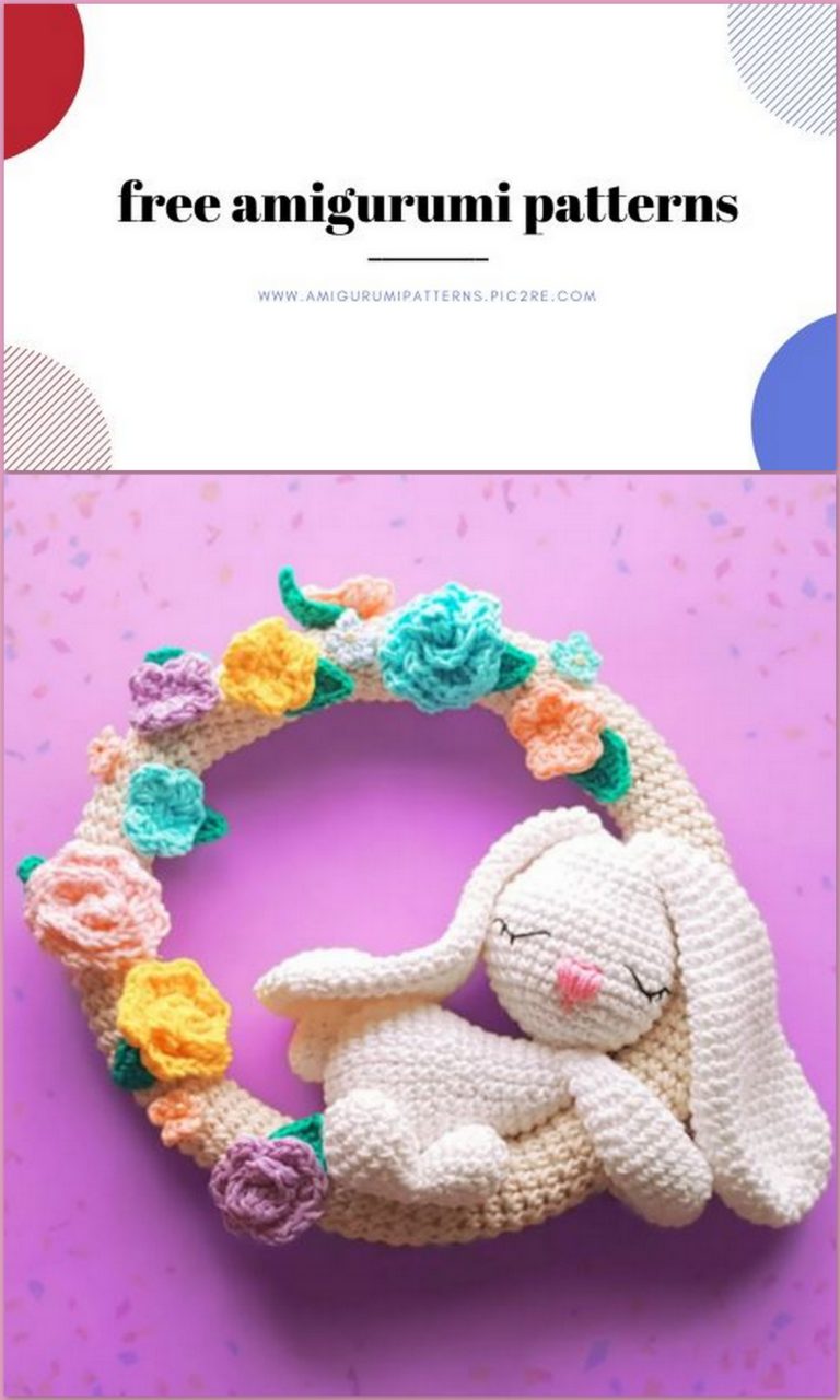 Amigurumi Bunny Easter Thread Free Crochet Pattern