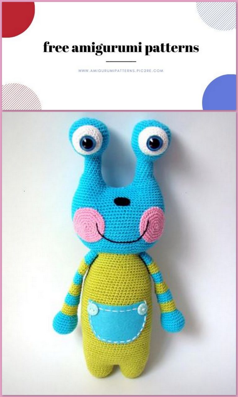 Amigurumi Alien Free Crochet Pattern