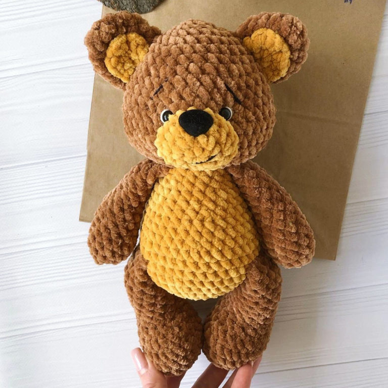 Amigurumi Olympic Bear Free Crochet Pattern