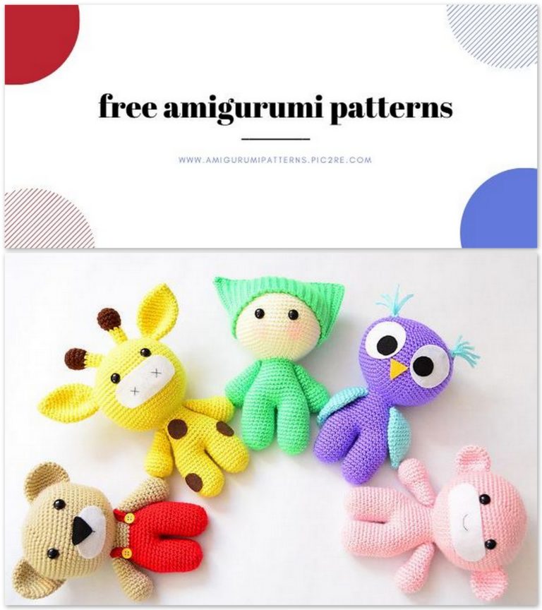 Amigurumi Cute Animals Free Pattern