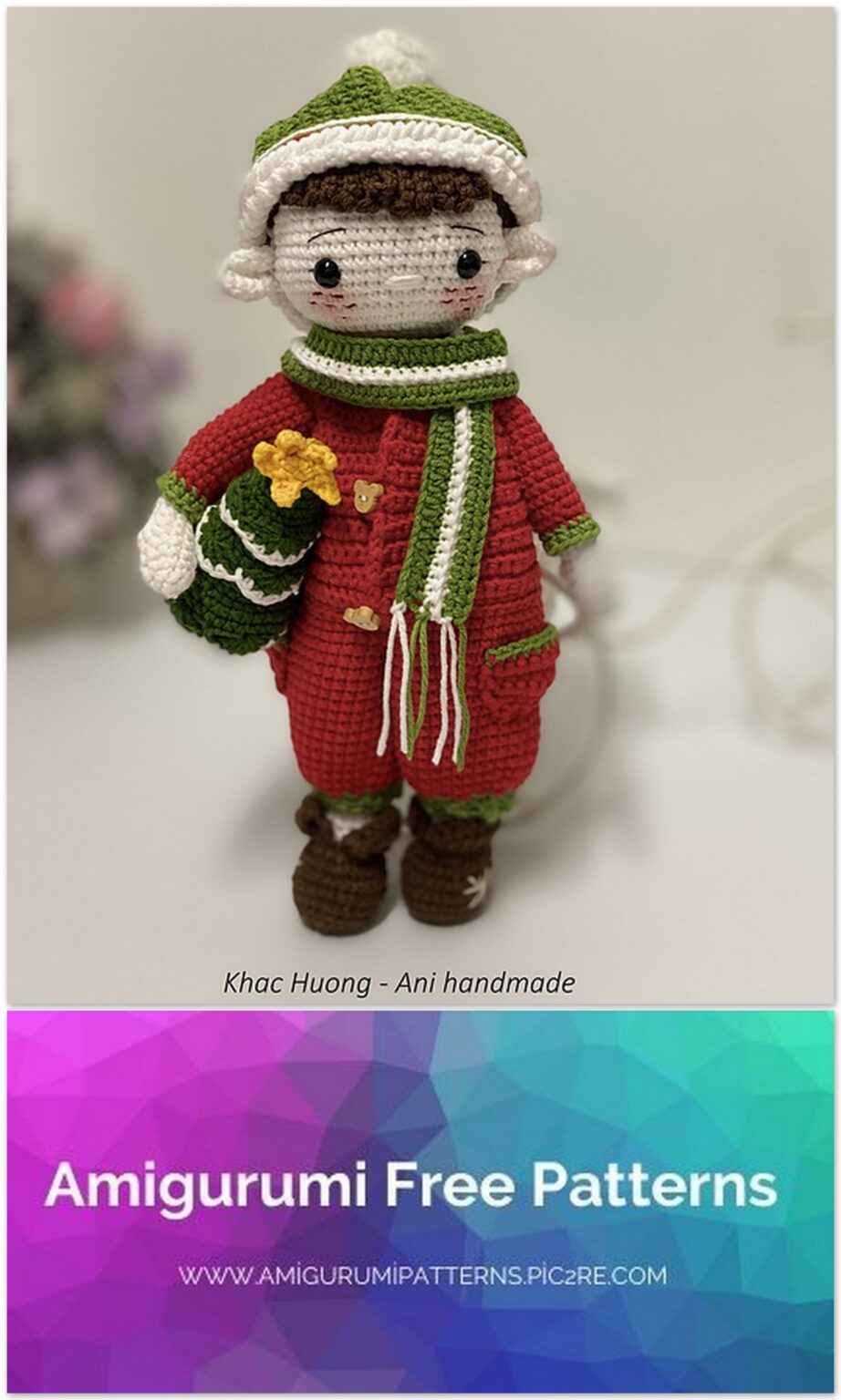 Amigurumi Christmas Elf Free Pattern - Amigurumi Patterns Pic2re