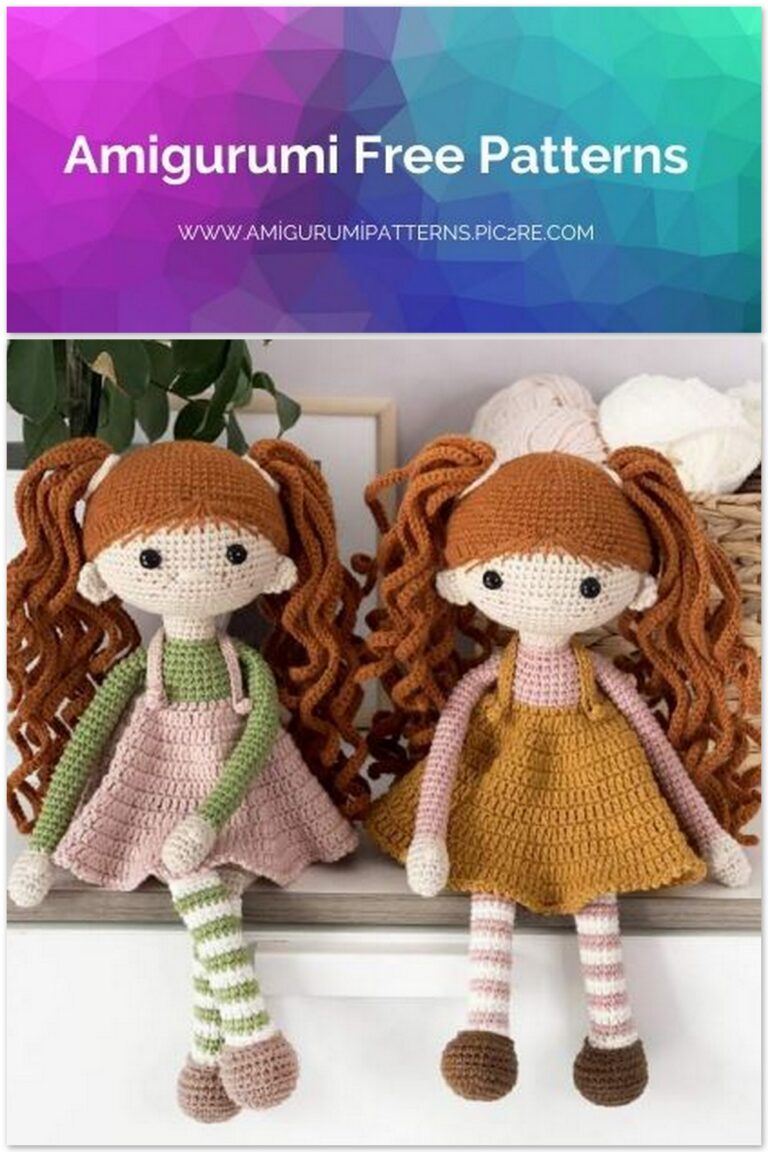 Amigurumi Red Haired Doll Free Pattern