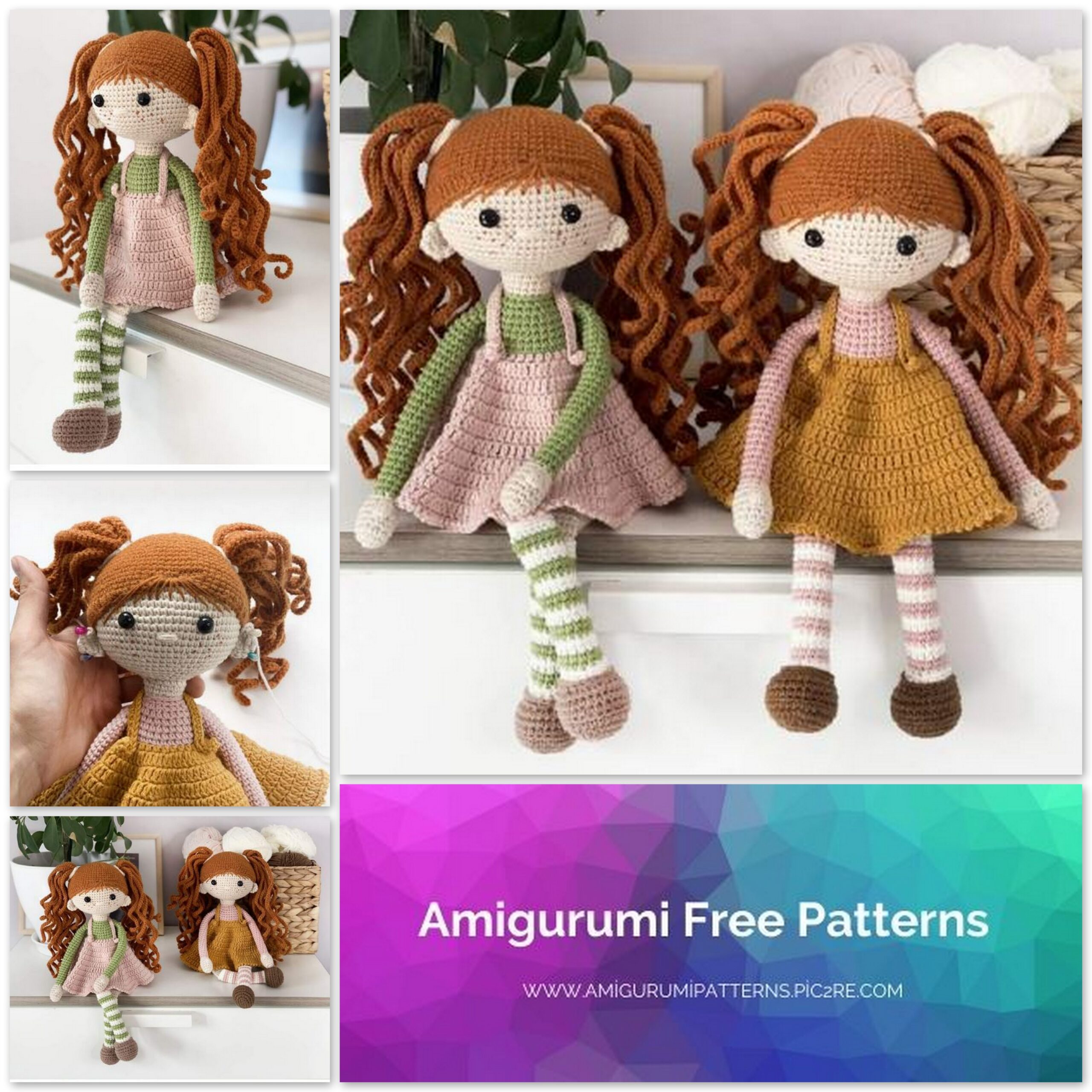 Lana Doll pattern – AmigurumiBB