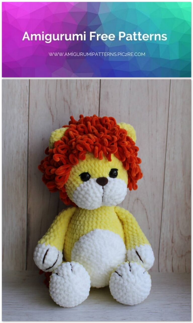 Amigurumi Cub Lion Free Crochet Pattern