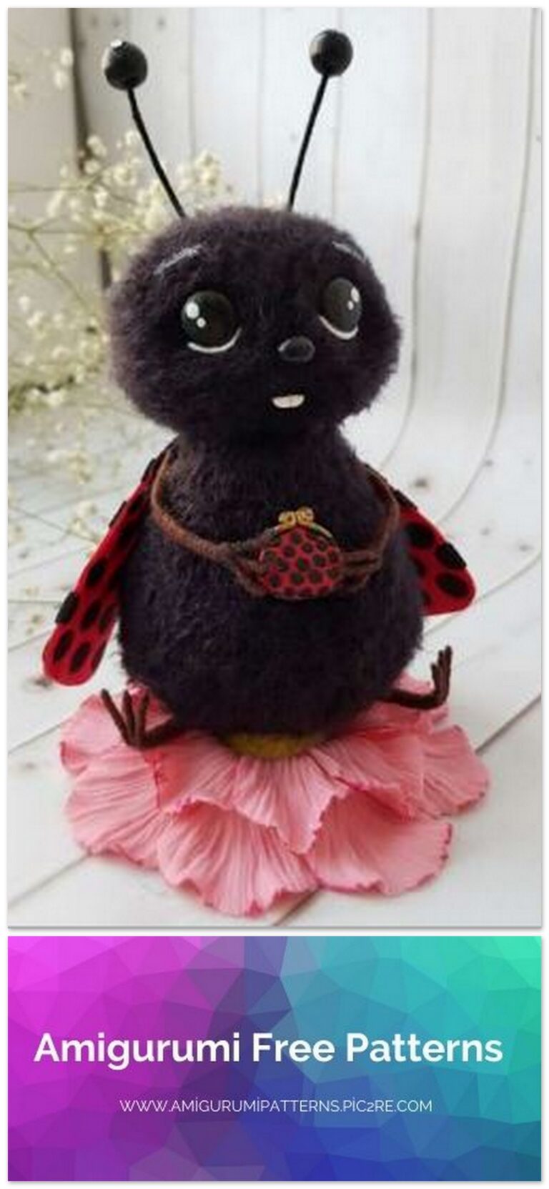 Amigurumi Baby Ladybird Free Crochet Pattern