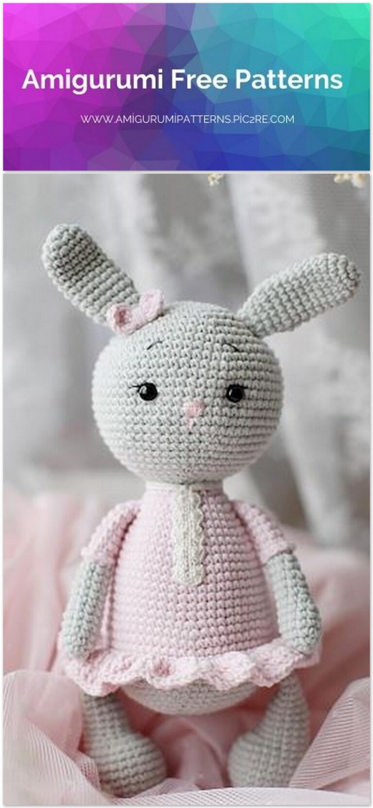 Amigurumi Bunny For Babies Free Pattern