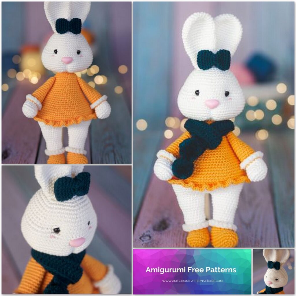 Amigurumi Bunny Free Crochet Pattern – Amigurumi Patterns Pic2re