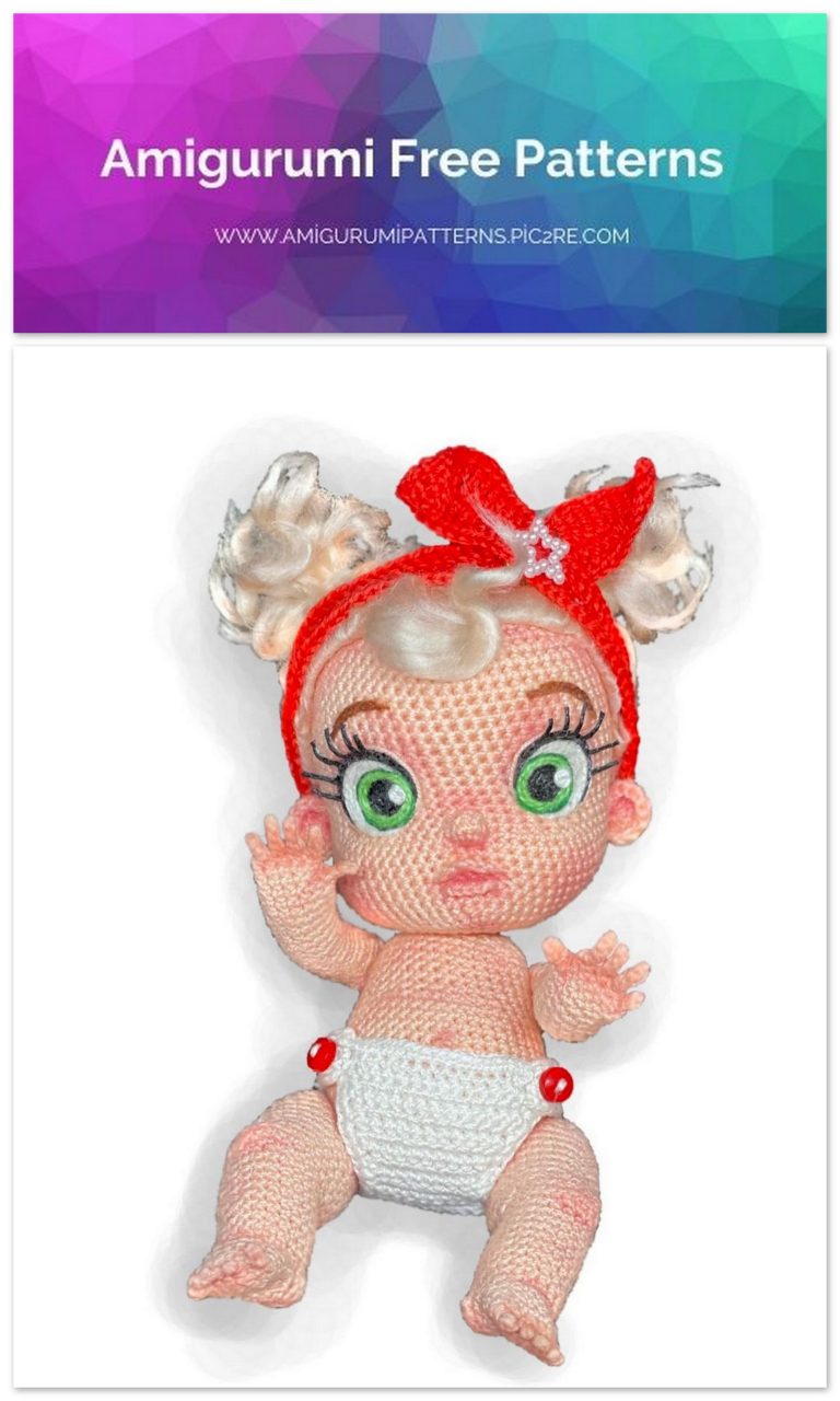 Amigurumi Diaper Doll Free Crochet Pattern