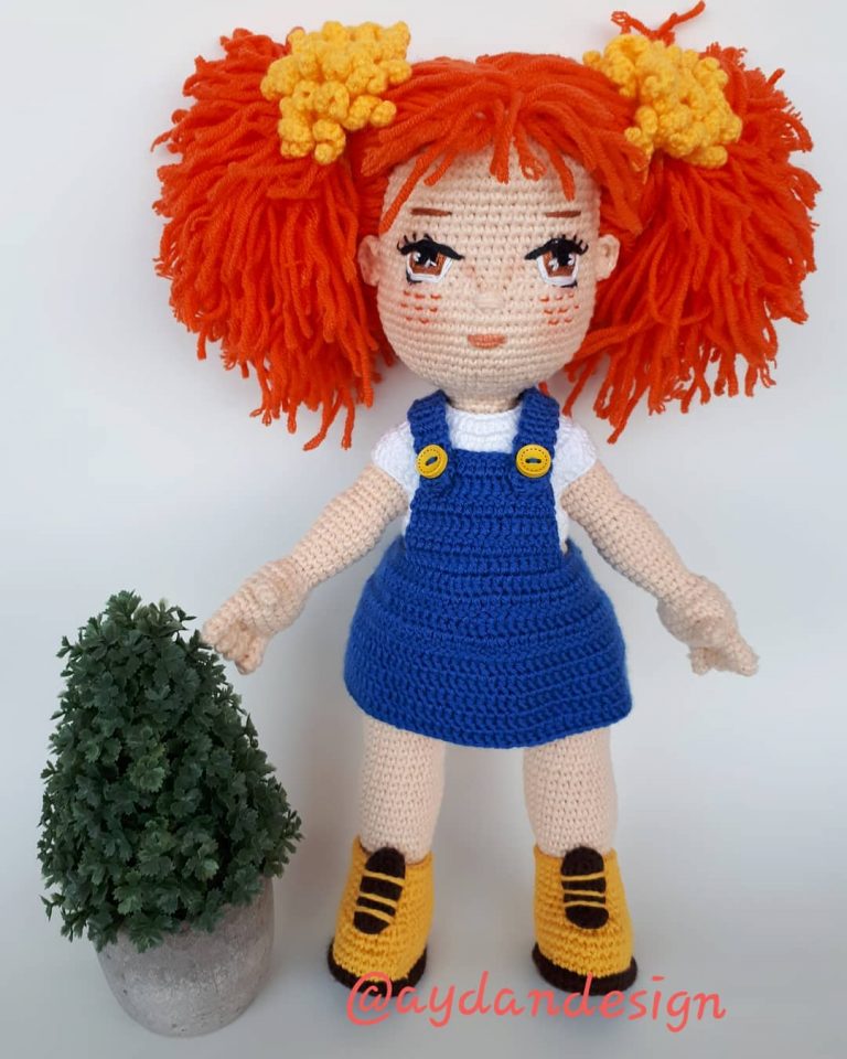 Amigurumi Ayda Doll Free Crochet Pattern